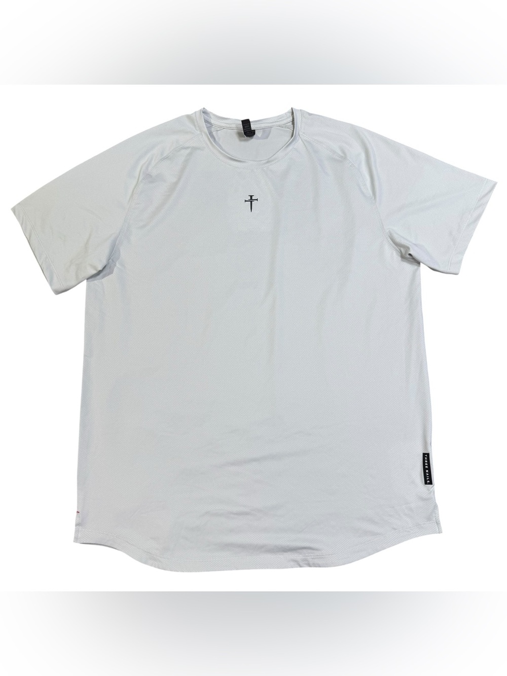 Three Nails Shirt Mens XL Stone Seamless Tech Performance Tee Breathable Stretch